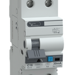 AU-O RCBO Standard 30° Adi 2P C16 30mA