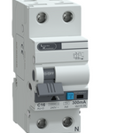 AU-O RCBO Standard 30° Adi 2P C16 300mA