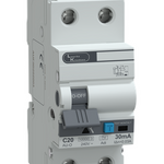 AU-O RCBO Standard 30° Adi 2P C20 30mA