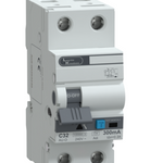 Lauritz Knudsen AU Standard RCBO, 2 Pole, C Curve, Adi 10 kA, 300 mA, 32A, 240V | Suitable for isolation | with Added Immunity