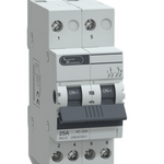 AU-C Changeover Switch, 2 Pole, 25A