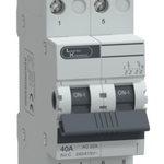 AU-C Changeover Switch, 2 Pole, 40A