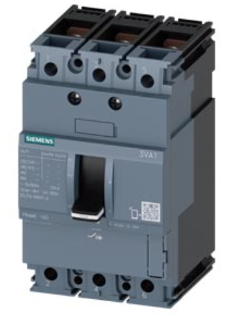 circuit breaker 3VA1 IEC Frame 100 breaking capacity class B Icu=16 kA @ 415 V 3-pole, line protection TM210, FTFM, In=32 A overload protection Ir=32 A permanently set short-circuit protection Ii=10 x In nut keeper kit