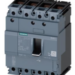 circuit breaker 3VA1 IEC Frame 100 breaking capacity class B Icu=16 kA @ 415 V 4-pole, line protection TM210, FTFM, In=25 A overload protection Ir=25 A permanently set short-circuit protection Ii=12.8 x In N conductor unprotected nut keeper kit