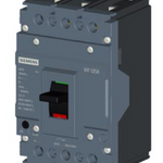 circuit breaker 3VJ1 IEC framesize 3VJ10 125A line protection ATFM 3-pole Icu=10kA@415V Ics=100% Icu In=25A overload protection Ir=20A..25A short-circuit protection Ii=500A Screw connection