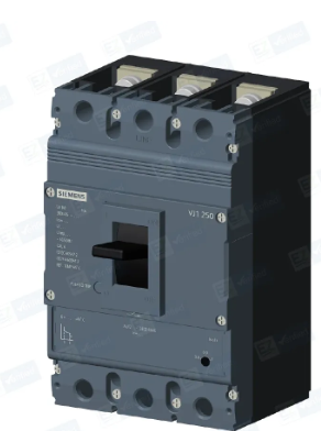 circuit breaker 3VJ1 IEC framesize 3VJ10 125A line protection ATFM 3-pole Icu=10kA@415V Ics=100% Icu In=32A overload protection Ir=25.6A..32A short-circuit protection Ii=550A Screw connection