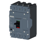 circuit breaker 3VJ1 IEC framesize 3VJ10 125A line protection ATFM 3-pole Icu=10kA@415V Ics=100% Icu In=80A overload protection Ir=64A..80A short-circuit protection Ii=850A Screw connection