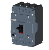circuit breaker 3VJ1 IEC framesize 3VJ10 125A line protection ATFM 3-pole Icu=10kA@415V Ics=100% Icu In=80A overload protection Ir=64A..80A short-circuit protection Ii=850A Screw connection