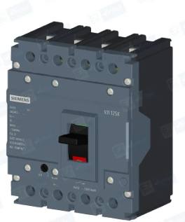 circuit breaker 3VJ1 IEC framesize 3VJ10 125A line protection ATFM 4-pole Icu=10kA@415V Ics=100% Icu In=32A overload protection Ir=25.6A..32A short-circuit protection Ii=550A Screw connection