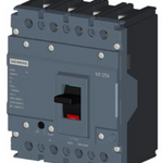 circuit breaker 3VJ1 IEC framesize 3VJ10 125A line protection ATFM 4-pole Icu=10kA@415V Ics=100% Icu In=40A overload protection Ir=32A..40A short-circuit protection Ii=550A Screw connection