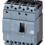 circuit breaker 3VA1 IEC Frame 160 breaking capacity class S Icu=36 kA @ 415 V 4-pole, line protection TM210, FTFM, In=80 A overload protection Ir=80 A permanently set short-circuit protection Ii=10 x In neutral conductor protection 100% nut keeper kit