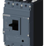 circuit breaker 3VJ1 IEC framesize 3VJ11 125A line protection ATFM 3-pole Icu=36kA@415V Ics=75% Icu In=50A overload protection Ir=40A...50A short-circuit protection Ii=600A Screw connection
