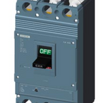 circuit breaker 3VJ1 IEC framesize 3VJ14 630A line protection ATFM 3-pole Icu=36kA@415V Ics=75% Icu In=500A overload protection Ir=400A..500A short-circuit protection Ii=10 x In Screw connection