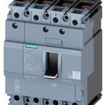 circuit breaker 3VA1 IEC Frame 160 breaking capacity class M Icu=55 kA @ 415 V 4-pole, line protection TM210, FTFM, In=80 A overload protection Ir=80 A permanently set short-circuit protection Ii=10 x In neutral conductor protection 100% nut keeper kit