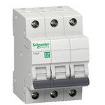 Miniature circuit breaker, Easy9, 3P, 6 A, C curve, 10000 A