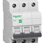 Miniature circuit breaker, Easy9, 3P, 16 A, C curve, 10000 A