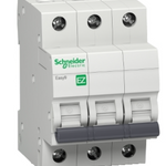 Miniature circuit breaker, Easy9, 3P, 25 A, C curve, 10000 A