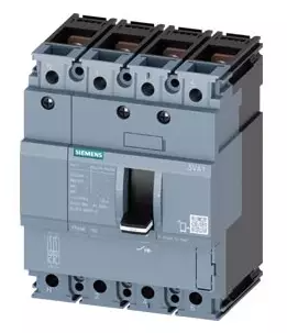 Siemens 4 Pole 16 A Molded Case Circuit Breaker 3VA1196-3GE42-0AA0