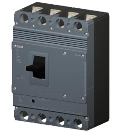 circuit breaker 3VJ1 IEC framesize 3VJ13 400A line protection ATFM 4-pole Icu=25kA@415V Ics=75% Icu In=320A overload protection Ir=256A..320A short-circuit protection Ii=10 x In Screw connection