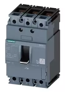 Siemens 3 Pole 4 A MCCB for Motor Starter Protection 3VA1104-6MG32-0AA0