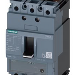 circuit breaker 3VA1 IEC Frame 160 breaking capacity class H Icu=70 kA @ 415 V 3-pole, starter protection TM120M, AM, In=63 A without overload protection short-circuit protection Ii=7...16 x In nut keeper kit