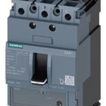 circuit breaker 3VA1 IEC Frame 160 breaking capacity class H Icu=70 kA @ 415 V 3-pole, starter protection TM120M, AM, In=80 A without overload protection short-circuit protection Ii=7...16 x In nut keeper kit