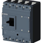 circuit breaker 3VJ1 IEC framesize 3VJ11 125A line protection ATFM 4-pole Icu=55kA@415V Ics=75% Icu In=16A overload protection Ir=12.8A..16A short-circuit protection Ii=350A Screw connection
