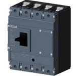 circuit breaker 3VJ1 IEC framesize 3VJ11 125A line protection ATFM 4-pole Icu=55kA@415V Ics=75% Icu In=63A overload protection Ir=50.4A...63A short-circuit protection Ii=10 x In Screw connection