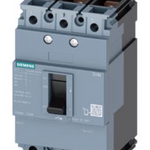 circuit breaker 3VM1 IEC frame 100 breaking capacity class N Icu=25kA @ 415V 3-pole, line protection TM210, FTFM, In=100A overload protection Ir=100A, not adjustable short-circuit protection