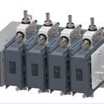 SINOPLUS, onload changeover switches 3KJ0, manually operated, size 2, 4-pole, in open execution, Iu: 400 A, Ue AC: 415 V, Ie at AC-23 A at 415 V: 400 A