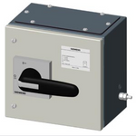 SINOPLUS, onload changeover switches 3KJ1, manually operated, size 1, 4-pole, in enclosed execution Iu: 100 A, Ue AC: 415 V, Ie at AC-22 A at 415 V: 100 A,