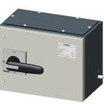 SINOPLUS, onload changeover switches 3KJ0, manually operated, size 1, 4-pole, in enclosed execution Iu: 125 A, Ue AC: 415 V, Ie at AC-23 A at 415 V: 125 A