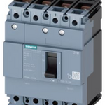 circuit breaker 3VM1 IEC frame 100 breaking capacity class B Icu=16kA @ 415V 4-pole, line protection TM210, FTFM, In=40A overload protection Ir=40A, not adjustable short-circuit protection