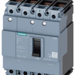 circuit breaker 3VM1 IEC frame 100 breaking capacity class B Icu=16kA @ 415V 4-pole, line protection TM210, FTFM, In=80A overload protection Ir=80A, not adjustable short-circuit protection