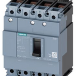 circuit breaker 3VM1 IEC frame 100 breaking capacity class N Icu=25kA @ 415V 4-pole, line protection TM210, FTFM, In=16A overload protection Ir=16A, not adjustable short-circuit protection