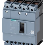 circuit breaker 3VM1 IEC frame 100 breaking capacity class N Icu=25kA @ 415V 4-pole, line protection TM210, FTFM, In=25A overload protection Ir=25A, not adjustable short-circuit protection