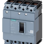 circuit breaker 3VM1 IEC frame 100 breaking capacity class N Icu=25kA @ 415V 4-pole, line protection TM210, FTFM, In=50A overload protection Ir=50A, not adjustable short-circuit protection