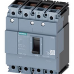 circuit breaker 3VM1 IEC frame 100 breaking capacity class N Icu=25kA @ 415V 4-pole, line protection TM210, FTFM, In=80A overload protection Ir=80A, not adjustable short-circuit protection