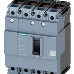 circuit breaker 3VM1 IEC frame 100 breaking capacity class N Icu=25kA @ 415V 4-pole, line protection TM210, FTFM, In=100A overload protection Ir=100A, not adjustable short-circuit protection