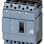 circuit breaker 3VM1 IEC frame 160 breaking capacity class S Icu=36kA @ 415V 4-pole, line protection TM210, FTFM, In=16A overload protection Ir=16A, not adjustable short-circuit protection