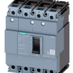 circuit breaker 3VM1 IEC frame 160 breaking capacity class M Icu=55kA @ 415V 4-pole, line protection TM210, FTFM, In=25A overload protection Ir=25A, not adjustable short-circuit protection