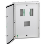 VTPN Distribution board, Easy9, 4 ways, 160A MCCB, double door metal, IP43