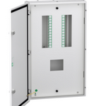 VTPN Distribution board, Easy9, 8 ways, 250A MCCB, double door metal, IP43