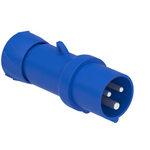 PratiKa wander plug - straight - 16 A - 2P + E - 200...250 V AC - IP44