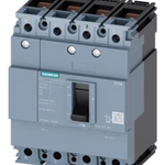 circuit breaker 3VM1 IEC frame 160 breaking capacity class M Icu=55kA @ 415V 4-pole, line protection TM210, FTFM, In=50A overload protection Ir=50A, not adjustable short-circuit protection