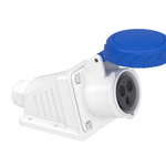PratiKa socket - screw - angled - 16A - 2P + E - 200...250 V AC - wall