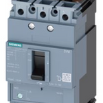 circuit breaker 3VM1 IEC frame 160 breaking capacity class M Icu=55kA @ 415V 3-pole, line protection TM220, ATFM, In=63A overload protection Ir=44A...63A short-circuit protection