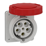 PratiKa industrial socket - 63 A - 3P + N + E - 380...415 V AC - IP67
