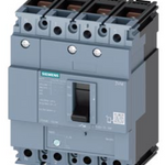 circuit breaker 3VM1 IEC frame 160 breaking capacity class N Icu=25kA @ 415V 4-pole, line protection TM220, ATFM, In=20A overload protection Ir=14A...20A short-circuit protection