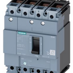 circuit breaker 3VM1 IEC frame 160 breaking capacity class N Icu=25kA @ 415V 4-pole, line protection TM220, ATFM, In=32A overload protection Ir=22A...32A short-circuit protection